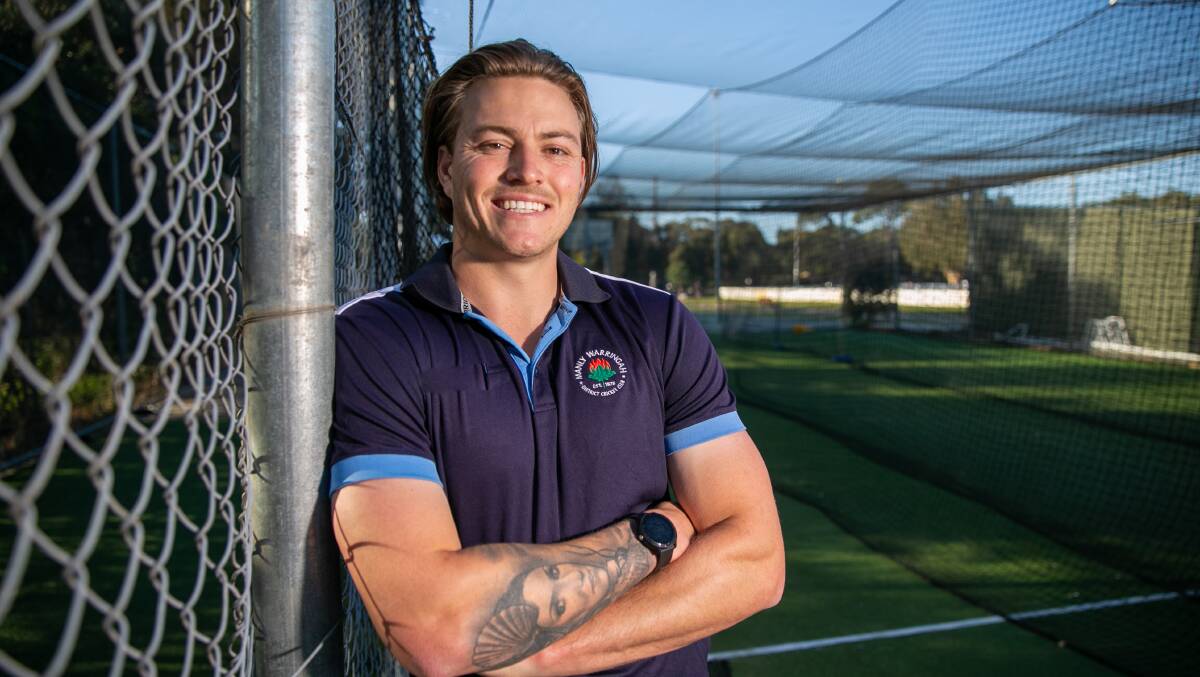 AMBITIONS: Bowling recruit Greg West has his sights set high. Picture: Geoff Jones