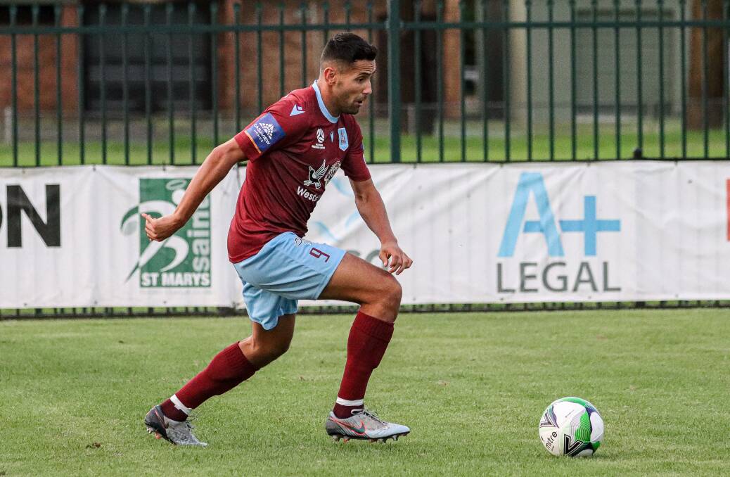 AMBITIONS: Jason Romero has his sights on the A-League. Picture: Football NSW