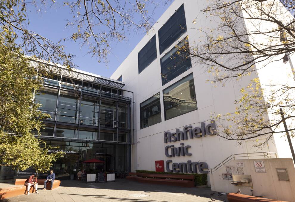 Ashfield Civic Centre, where in-person council meetings are held. Picture: Simon Bennett.