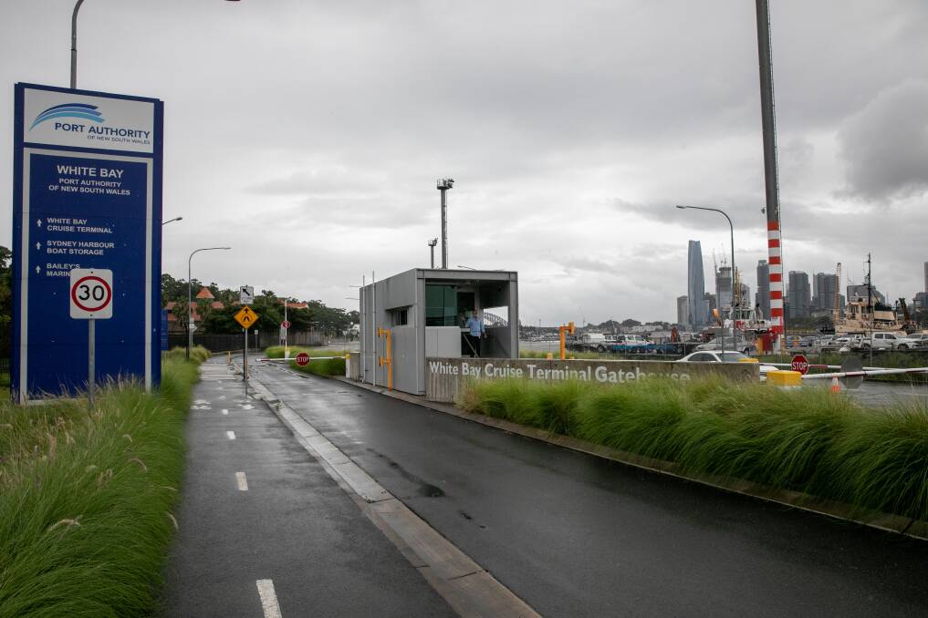 SHORE POWER: The cruise terminal gateway. Picture: Geoff Jones