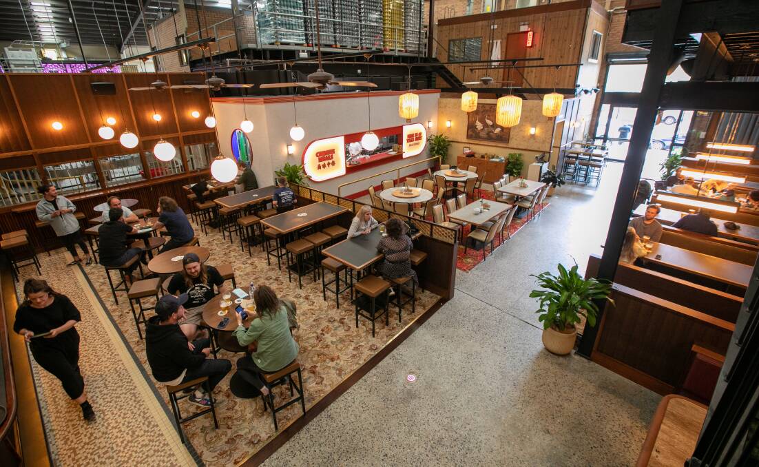 FLASH BACK: The Lucky Prawn restaurant inside the Bob Hawke Beer and Leisure Centre. Picture: Geoff Jones