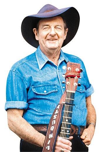Country music legend Slim Dusty.