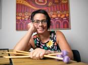 MUSICAL MAVERICK: Professional percussionist Claire Edwardes has been honoured with a Medal of the Order of Australia for service to music. Picture: Geoff Jones
