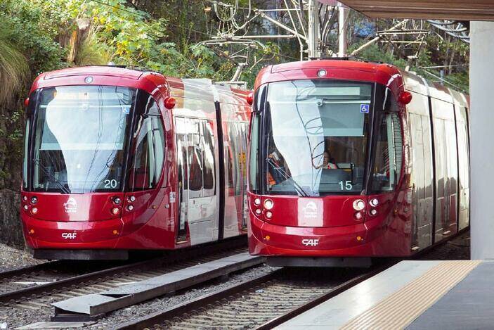 LIGHT RAIL 'DEBACLE': Cracking in tram carriages has led to the light rail line to be shut down for up to 18 months. Picture: Transport for NSW