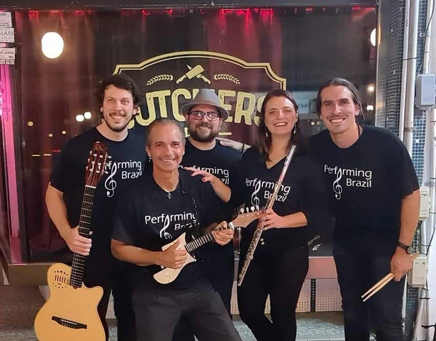 BRAZILIAN BEATS: Performing Brazil will be back at the Butcher's Brew Bar in Dulwich Hill on Sunday. Picture: Facebook/ Performing Brazil