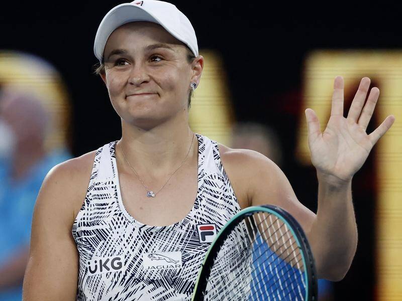 Ash Barty's coach has warned the world No.1's best is yet to come at Melbourne Park.